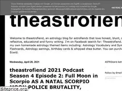 Sites similar to theastrofiend.blogspot.com