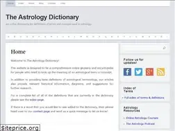 Sites similar to theastrologydictionary.com