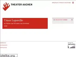 Sites similar to theater-aachen.de