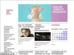 Sites similar to theater-hof.com