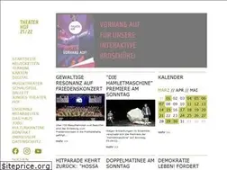 Sites similar to theater-hof.de