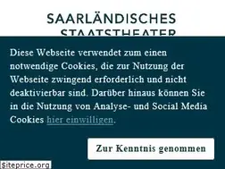 Sites similar to theater-saarbruecken.de