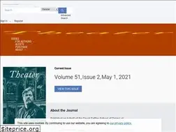 Sites similar to theater.dukejournals.org