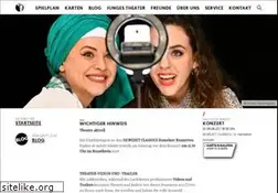 Sites similar to theater.hameln.de