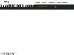 Sites similar to theater1000hertz.de