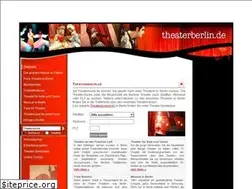 Sites similar to theaterberlin.de