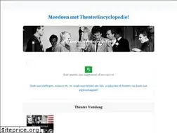 Sites similar to theaterencyclopedie.nl