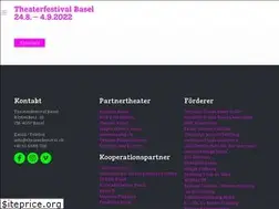 Sites similar to theaterfestival.ch
