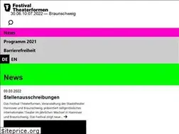 Sites similar to theaterformen.de