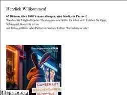 Sites similar to theatergemeinde-koeln.de