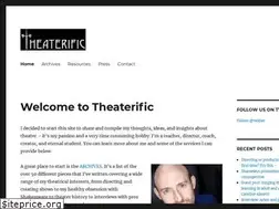 Sites similar to theaterific.com