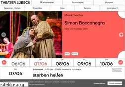 Sites similar to theaterluebeck.de