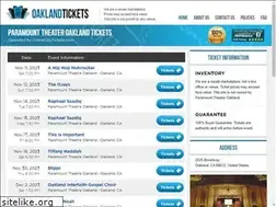 Sites similar to theateroakland.com