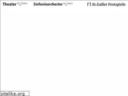 Sites similar to theatersg.ch
