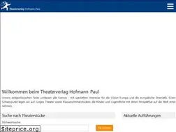 Sites similar to theaterverlaghofmann-paul.de