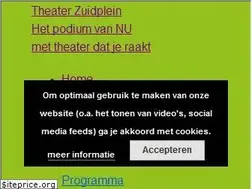 Sites similar to theaterzuidplein.nl