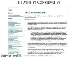 Sites similar to theatheistconservative.com