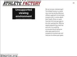 Sites similar to theathletefactory.co.uk
