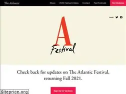 Sites similar to theatlanticfestival.com