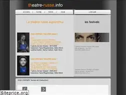 Sites similar to theatre-russe.info