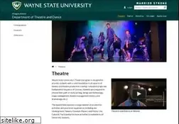 Sites similar to theatre.wayne.edu
