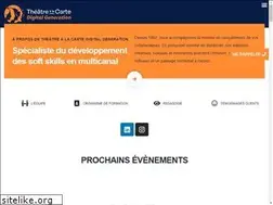 Sites similar to theatrealacarte.fr