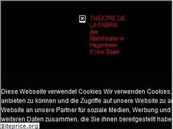 Sites similar to theatredelafabrik.com