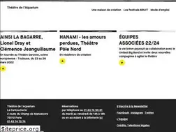 Sites similar to theatredelaquarium.net