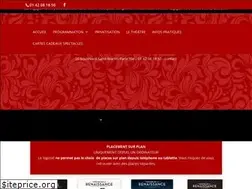 Sites similar to theatredelarenaissance.com