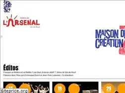 Sites similar to theatredelarsenal.fr
