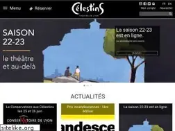 Sites similar to theatredescelestins.com