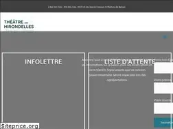Sites similar to theatredeshirondelles.com