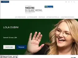 Sites similar to theatredublancmesnil.fr