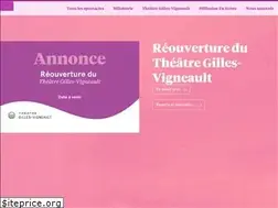 Sites similar to theatregillesvigneault.com