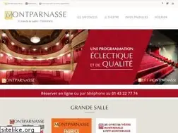 Sites similar to theatremontparnasse.com