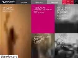 Sites similar to theatrenational.be