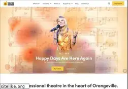 Sites similar to theatreorangeville.ca