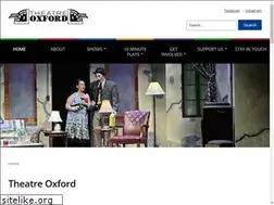 Sites similar to theatreoxford.org