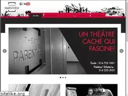 Sites similar to theatreparenthese.com