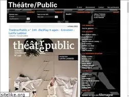 Sites similar to theatrepublic.fr