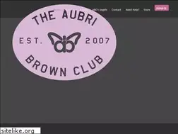 Sites similar to theaubribrownclub.org