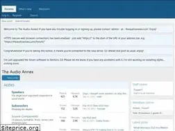Sites similar to theaudioannex.com