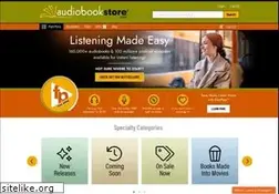 Sites similar to theaudiobookstore.com