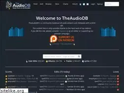 Sites similar to theaudiodb.com