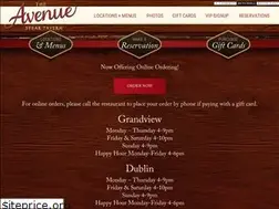 Sites similar to theavenuesteaktavern.com