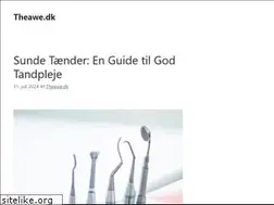 Sites similar to theawe.dk