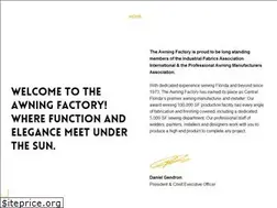 Sites similar to theawningfactory.com