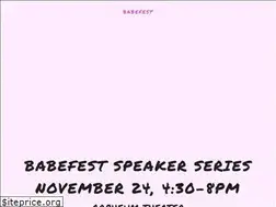 Sites similar to thebabefest.com