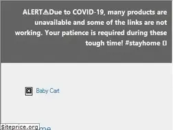 Sites similar to thebabycart.in