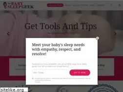 Sites similar to thebabysleepgeek.com